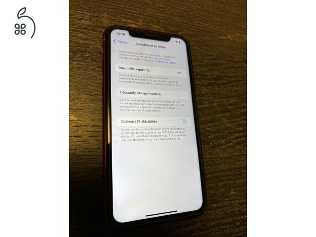 Eladó 128 GB-os iPhone 11 kiváló állapotban tartozékokkal! 