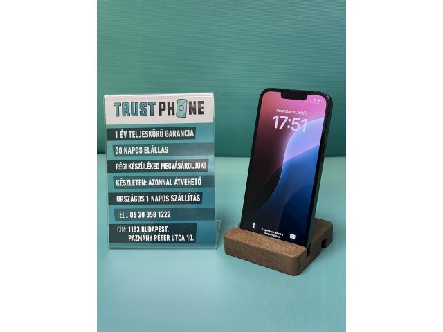 !! 1 ÉV GARANCIA !! iPhone 13 Midnight 256 GB – TRU108 – 100% AKKU