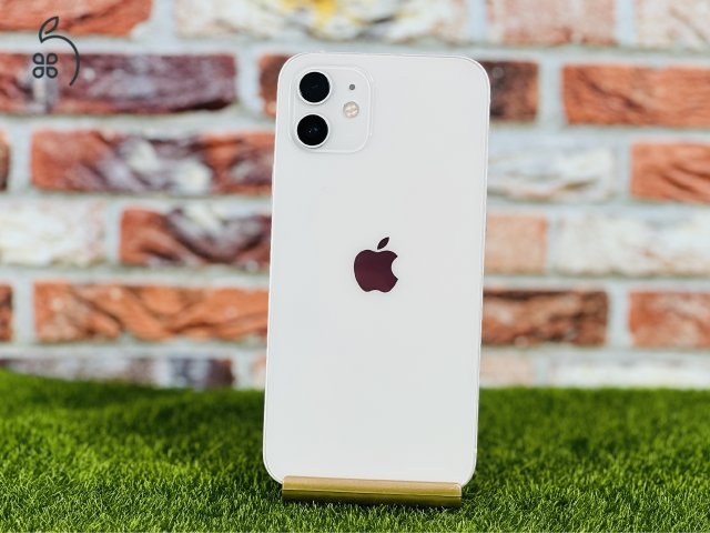 iPhone 12 64 GB White 100% akku szép állapotú - 12 HÓ GARANCIA - 281