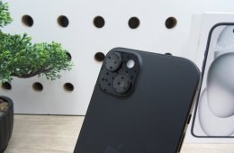 Apple iPhone 15 - Black - Használt, karcmentes