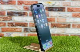 iPhone 14 Pro 128 GB Space Black szép állapotú - 12 HÓ GARANCIA - 012