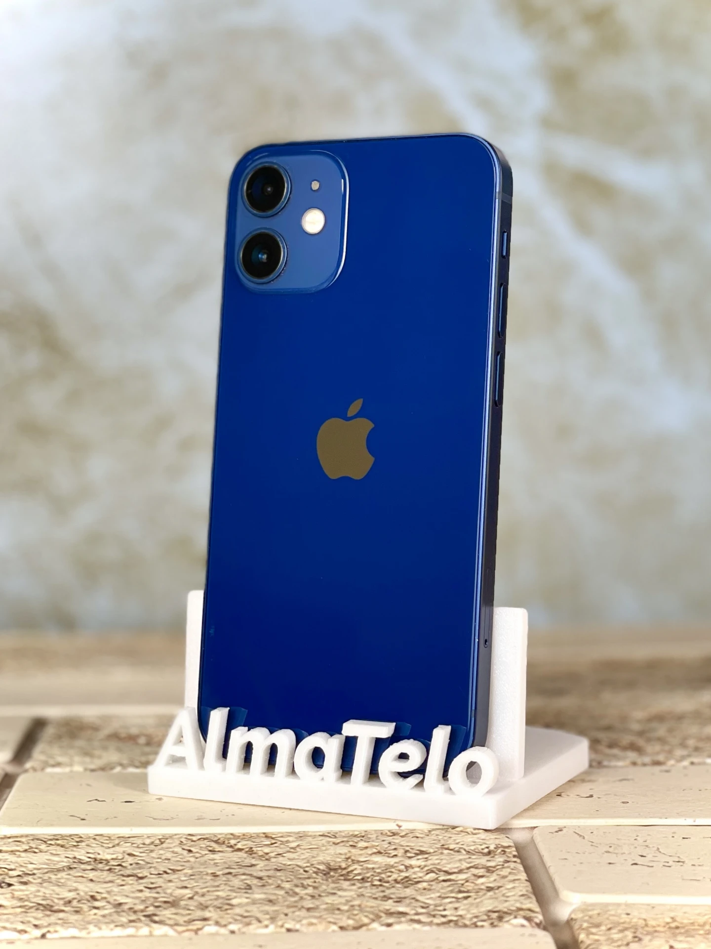 iPhone 12 Mini 64 GB Blue 100% akku szép állapotú - 12 HÓ GARANCIA