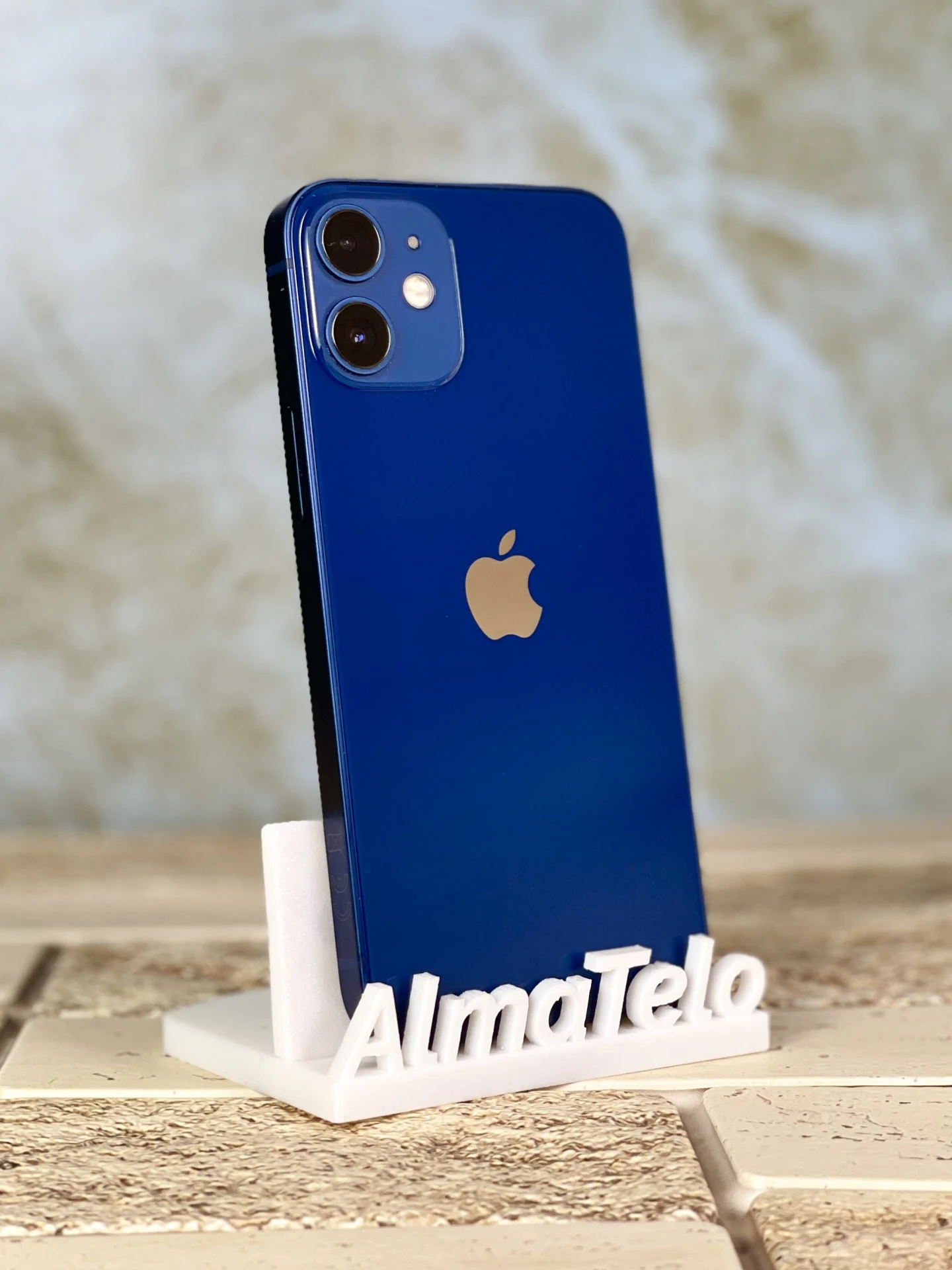 iPhone 12 Mini 64 GB Blue 100% akku szép állapotú - 12 HÓ GARANCIA