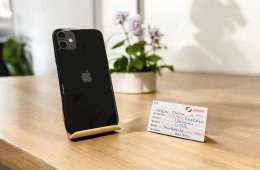 63. Apple iPhone 11 - 64 GB - Fekete - ÚJ AKKU