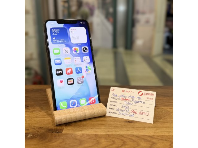 Apple iPhone 11 Pro Max - 64 GB - Space Gray - ÚJ AKKU ( 65.)
