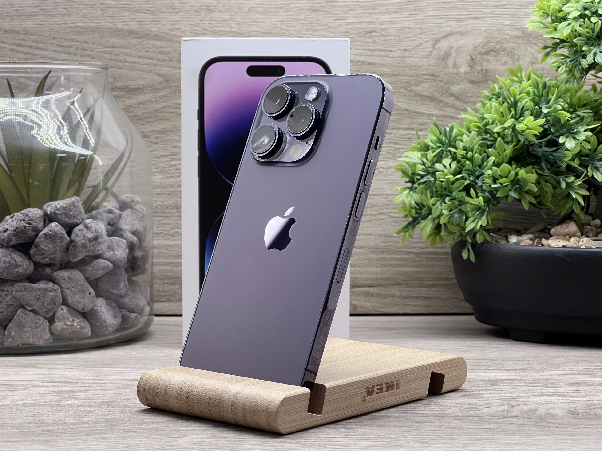 Hibátlan iPhone 14 Pro Deep Purple 256GB 1 ÉV Garanciával Számlával 96% Akksi