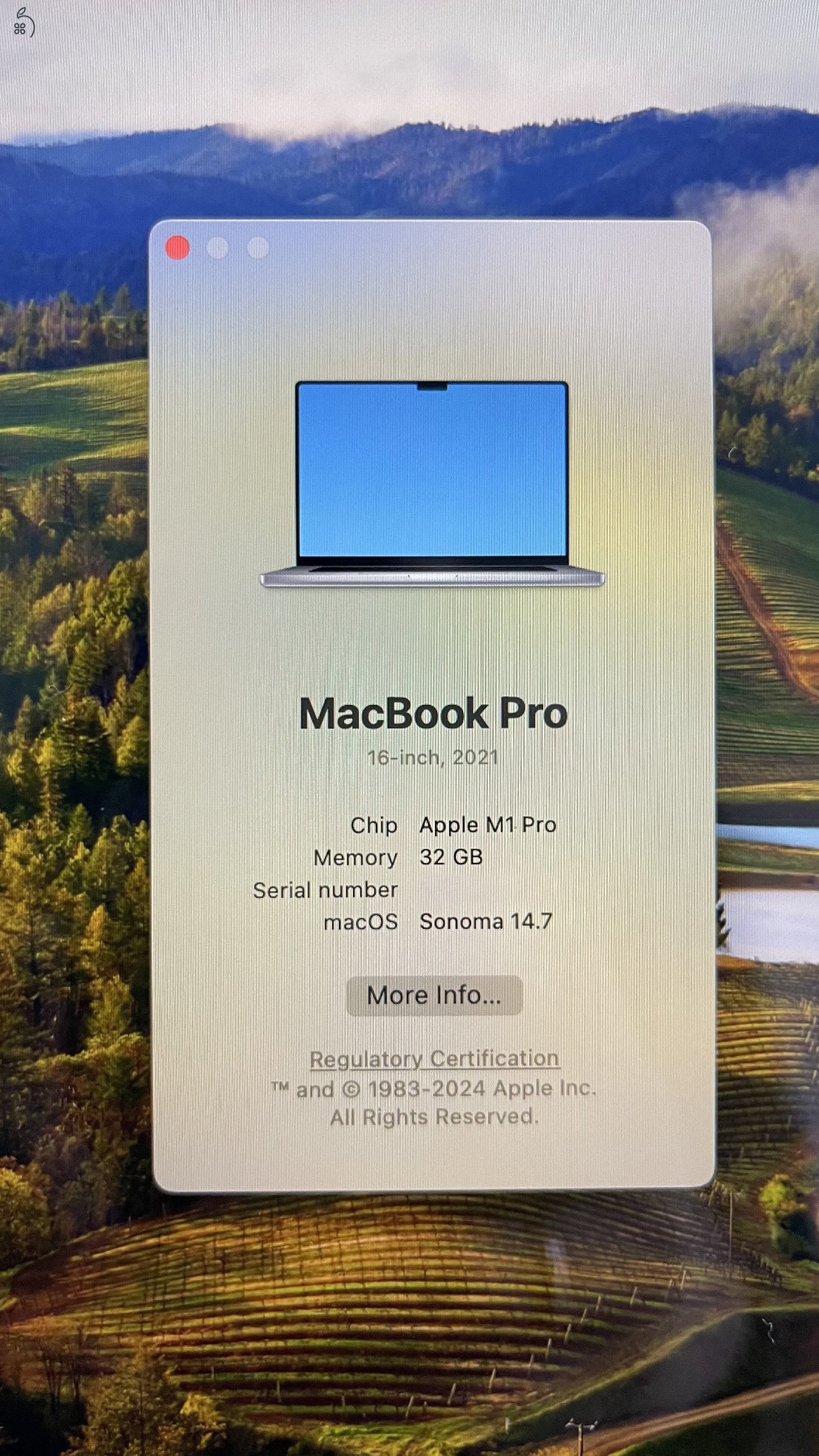 Macbook Pro M1 16