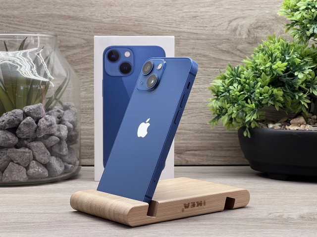 iPhone 13 Mini Blue 128GB 1 ÉV Garanciával Számlával Aksi 94%