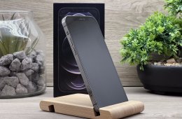 iPhone 12 Pro Graphite 128GB 1 ÉV Garanciával Számlával 100% Akksi