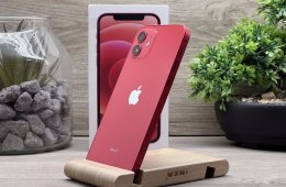 iPhone 12 Red 64GB 1 ÉV Garanciával Számlával