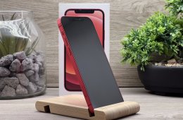 iPhone 12 Red 64GB 1 ÉV Garanciával Számlával 93% Akksi