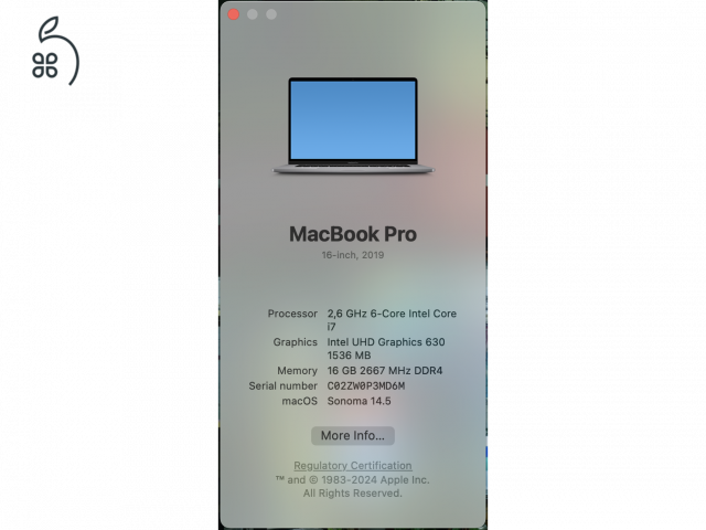 MacBook Pro Retina 16