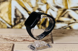 Apple Watch Series 6 ST 44mm Wifi+Cell A2376 Stainless Steel Space Gray szép állapotú - 12 HÓ GARANCIA