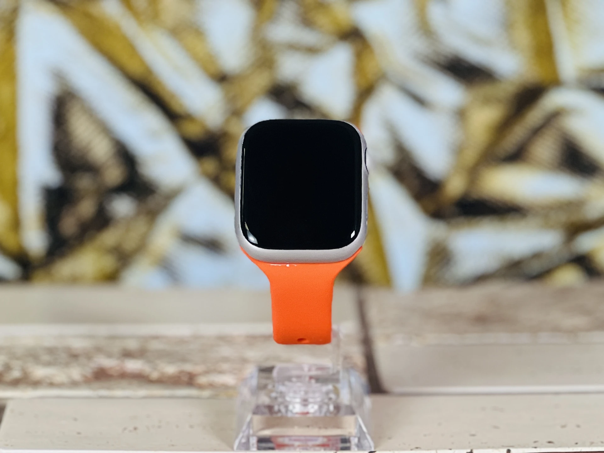 Apple Watch Series 7 S7 45mm Wifi+Cell A2478 Aluminium Starlight szép állapotú - 12 HÓ GARANCIA