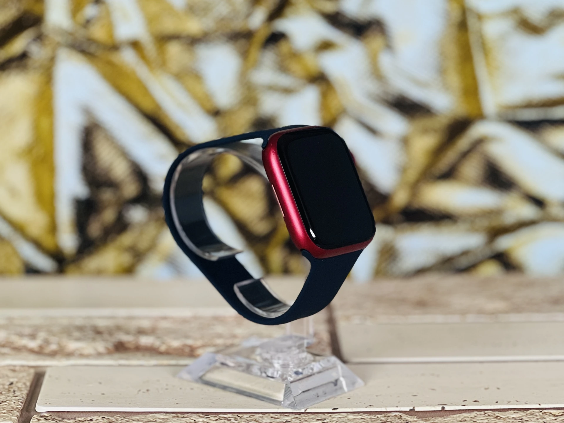 Apple Watch Series 7 S7 45mm GPS A2474  Aluminium PRODUCT RED szép állapotú - 12 HÓ GARANCIA