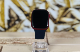 Apple Watch Series 7 S7 45mm GPS A2474  Aluminium PRODUCT RED szép állapotú - 12 HÓ GARANCIA