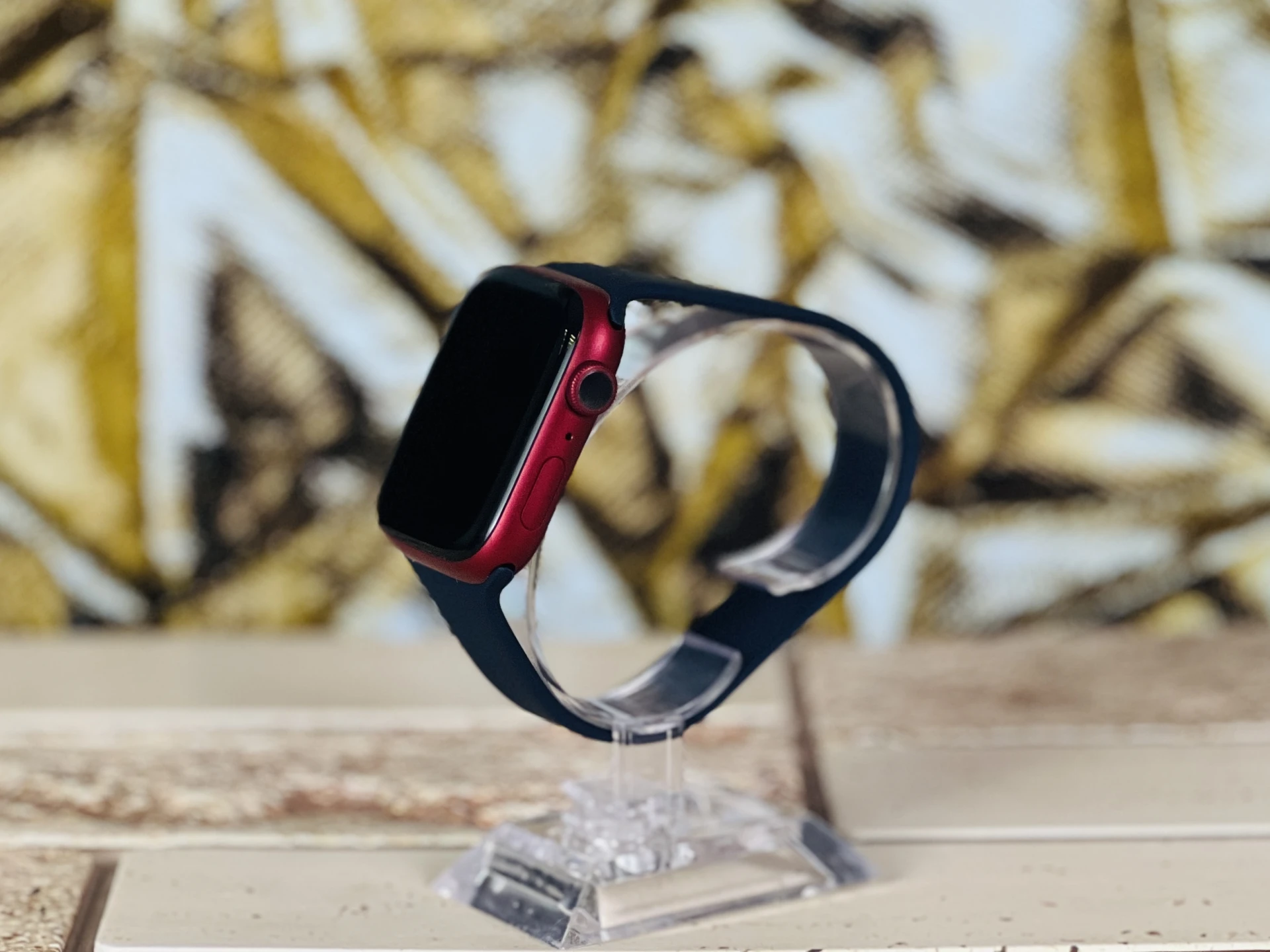 Apple Watch Series 7 S7 45mm GPS A2474  Aluminium PRODUCT RED szép állapotú - 12 HÓ GARANCIA