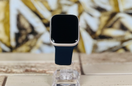 Apple Watch Series 7 S7 45mm Wifi+Cell A2478 Aluminium Starlight szép állapotú - 12 HÓ GARANCIA