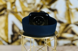 Apple Watch Series 7 Nike 45mm GPS A2474  Aluminium Midnight szép állapotú - 12 HÓ GARANCIA