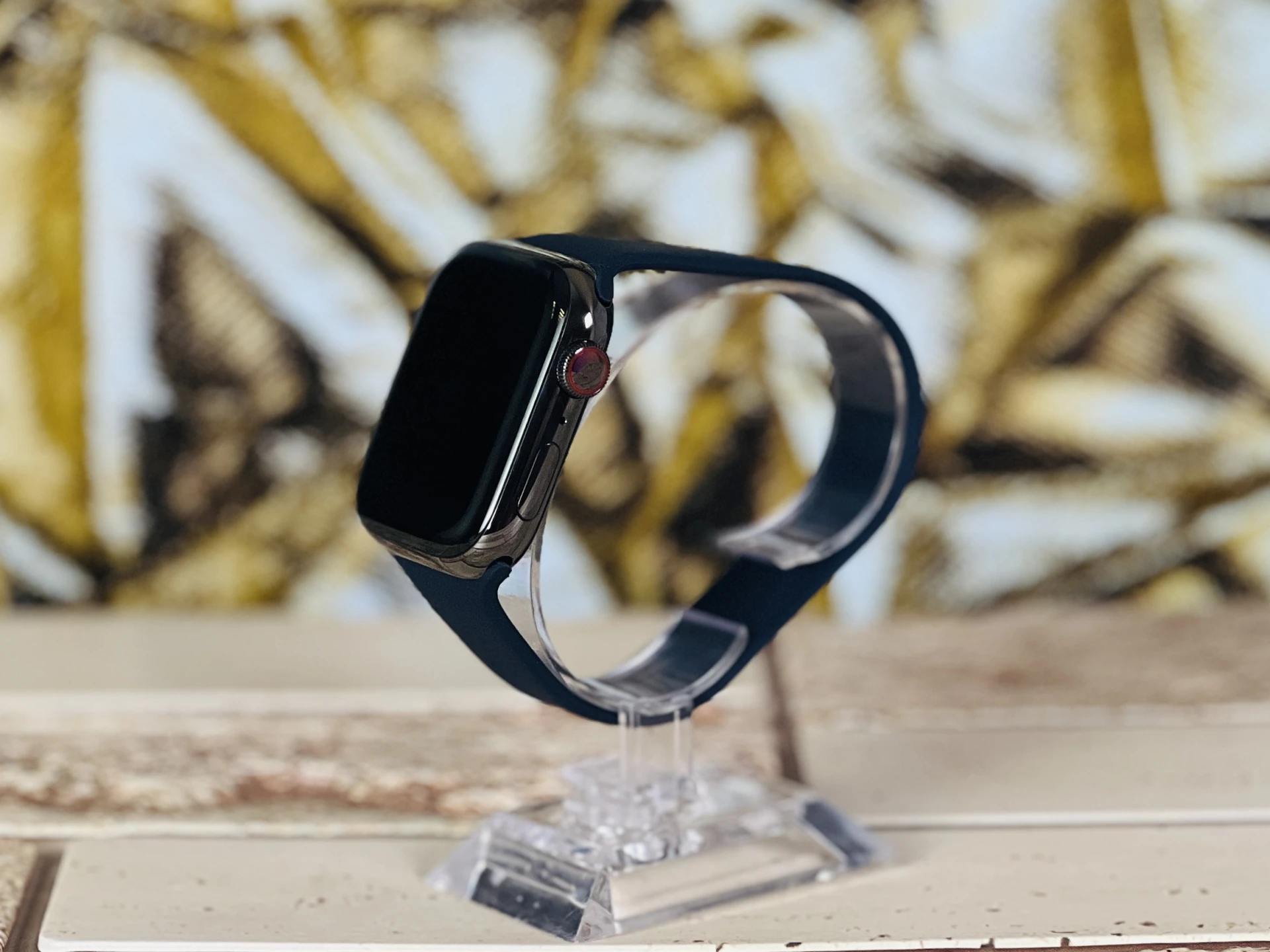 Apple Watch Series 7 ST 45mm Wifi+Cell A2478 Stainless Steel Graphite ST szép állapotú - 12 HÓ GARANCIA