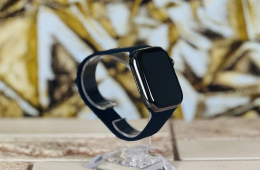 Apple Watch Series 7 ST 45mm Wifi+Cell A2478 Stainless Steel Graphite ST szép állapotú - 12 HÓ GARANCIA