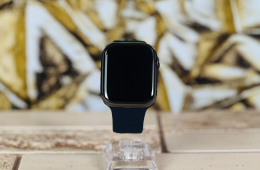 Apple Watch Series 7 ST 45mm Wifi+Cell A2478 Stainless Steel Graphite ST szép állapotú - 12 HÓ GARANCIA