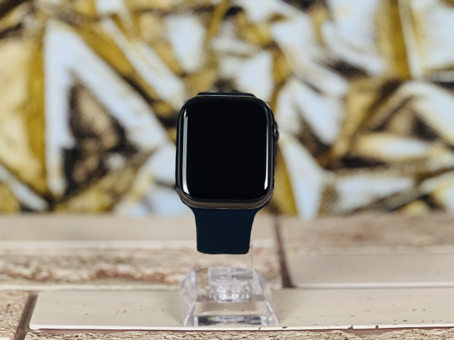 Apple Watch Series 7 ST 45mm Wifi+Cell A2478 Stainless Steel Graphite ST szép állapotú - 12 HÓ GARANCIA