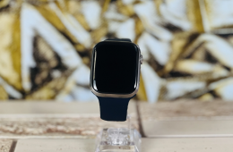 Apple Watch Series 7 Edition Titanium 45mm Wifi+Cell A2477  Titanium Natural Titanium szép állapotú - 12 HÓ GARANCIA