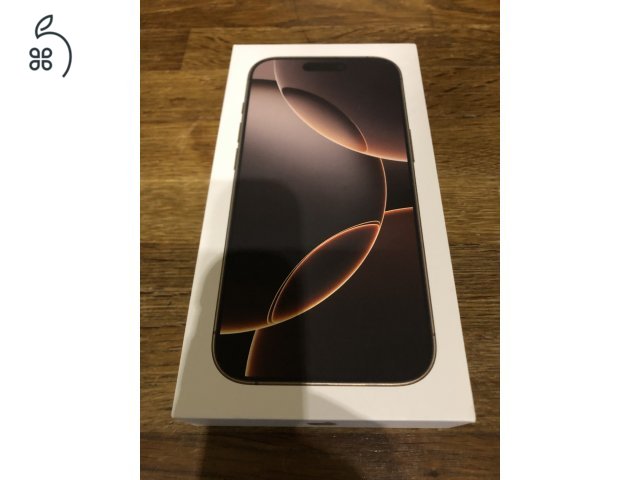 iPhone 16 Pro 128GB - (Desert Titan) - Csak 1db!