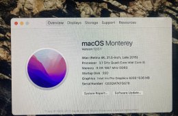 iMac Late 2015 Retina 4k 21”5