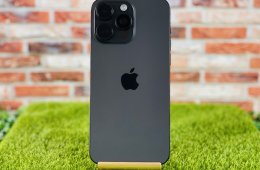 iPhone 15 Pro 128 GB Black Titanium 100% akku szép állapotú - 12 HÓ GARANCIA - 001