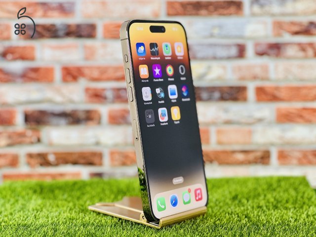 iPhone 14 Pro Max 256 GB Gold szép állapotú - 12 HÓ GARANCIA - 080