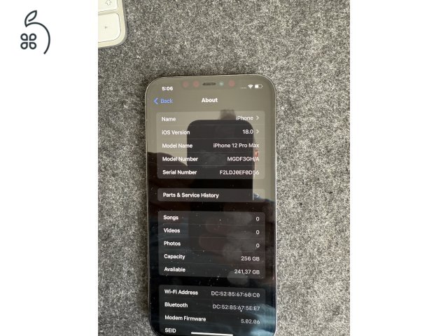 iPhone 12 Pro Max 256 kék gyári független