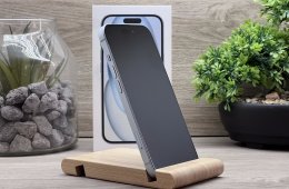 Hibátlan iPhone 15 Blue 128GB 1 ÉV Garanciával Számlával Aksi 91%