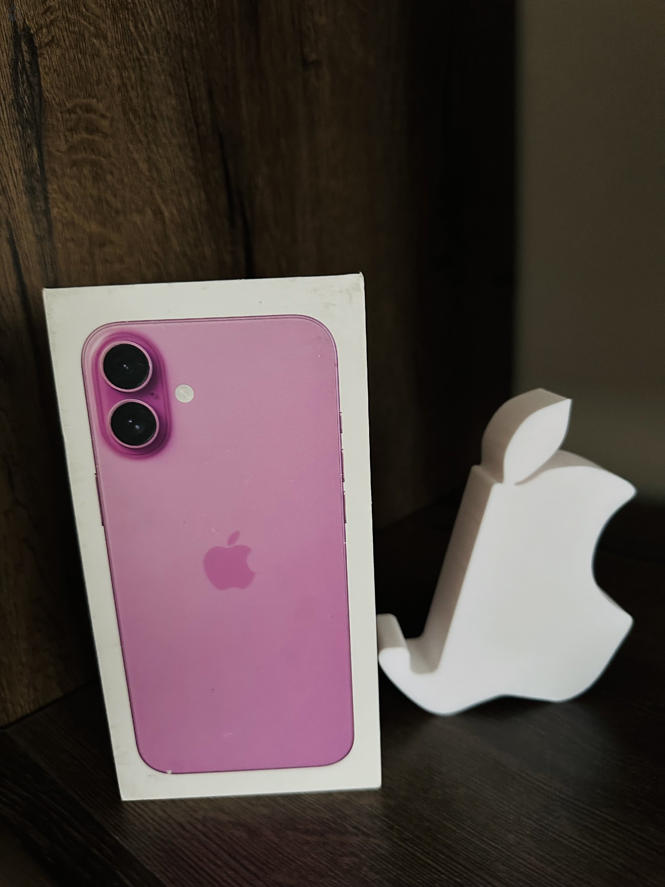 ÚJ, bontatlan iPhone 16 PLUS 128GB pink KÁRTYAFÜGGETLEN! 1 év Apple garancia!