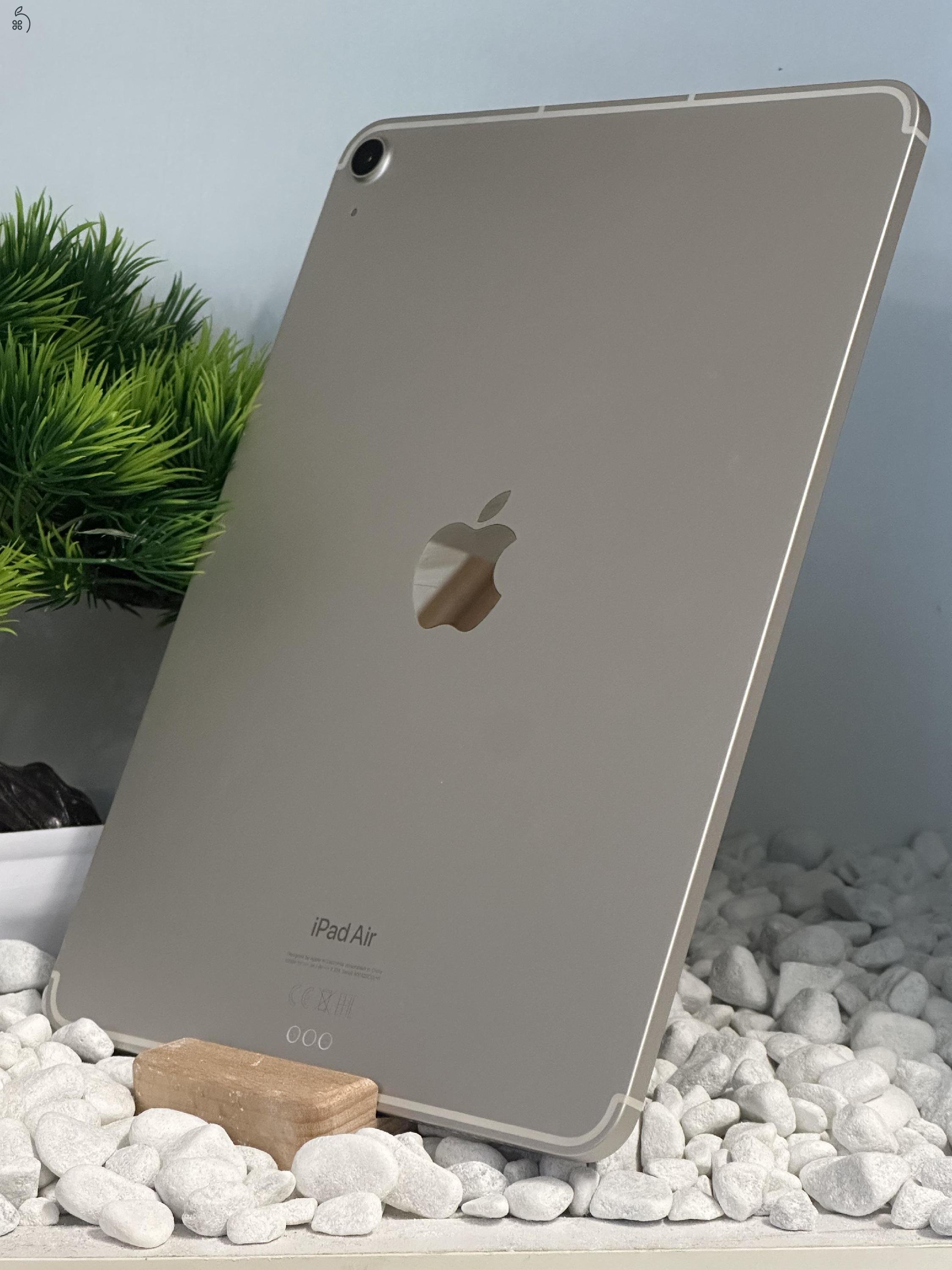  iPad Air 5 64GB, WiFi + LTE, 100% akkumulátor, újszerű állapot