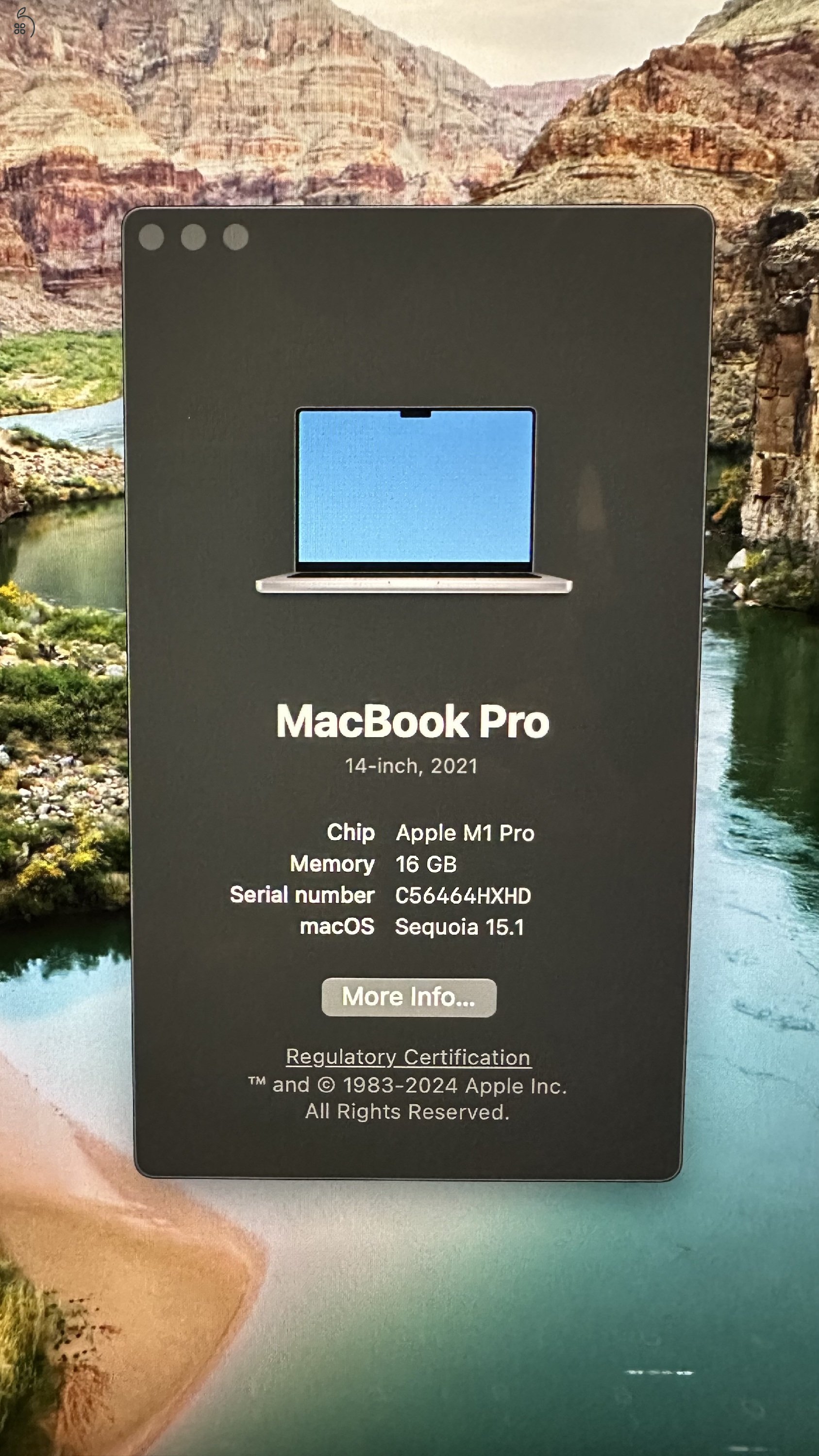 2021 M1 Pro MacBook Pro 14