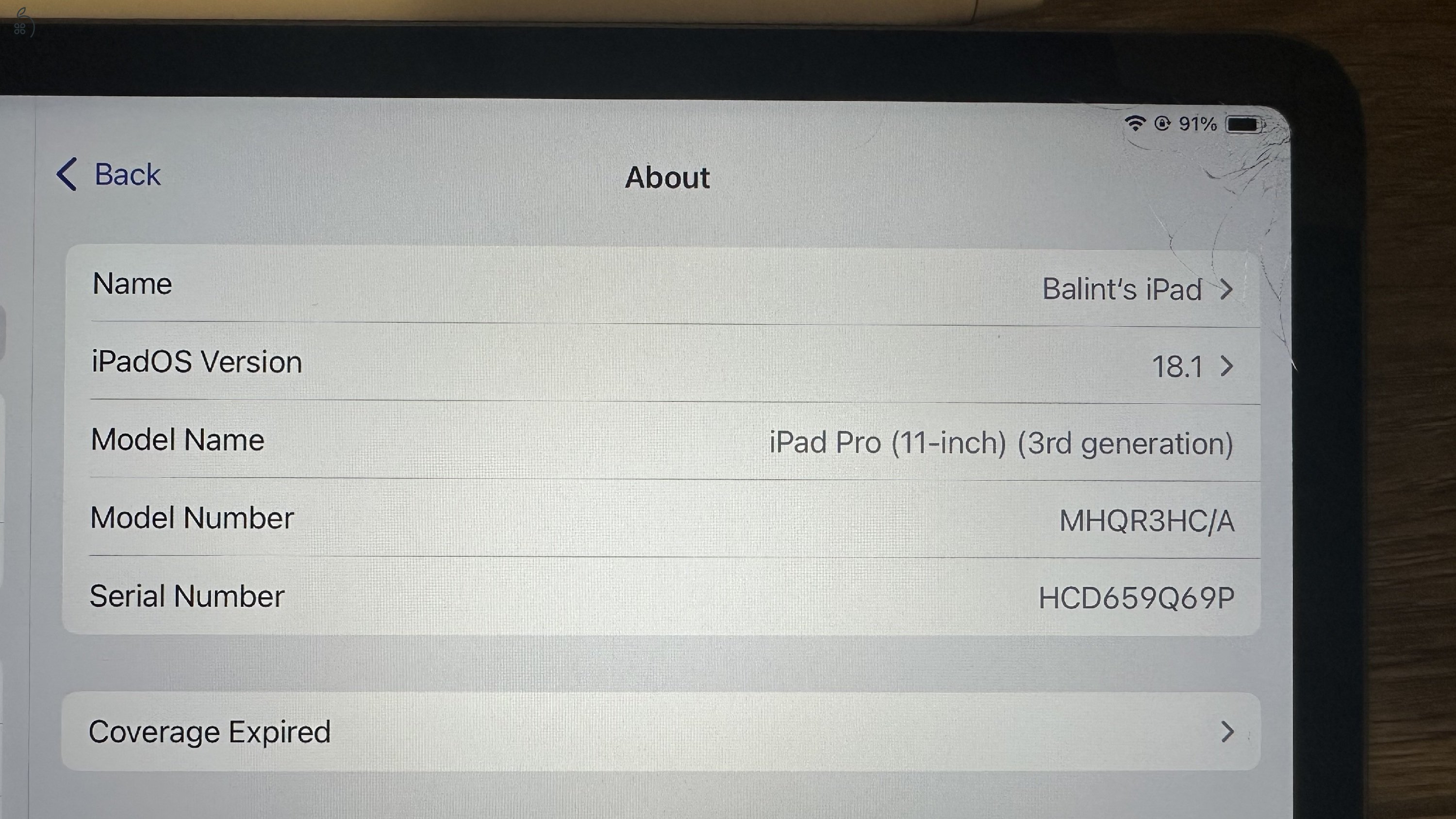 M1 iPad Pro 11