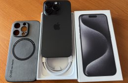  iPhone 15 pro - 256 gb - Black Titanium / Független.