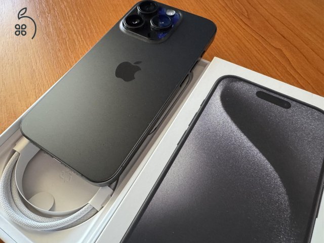  iPhone 15 pro - 256 gb - Black Titanium / Független.