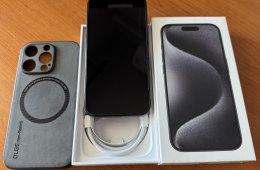  iPhone 15 pro - 256 gb - Black Titanium / Független.