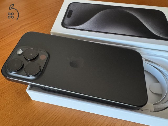  iPhone 15 pro - 256 gb - Black Titanium / Független.