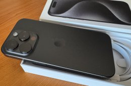  iPhone 15 pro - 256 gb - Black Titanium / Független.