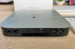 Mac mini M1 + Apple billentyűzet + Apple trackpad