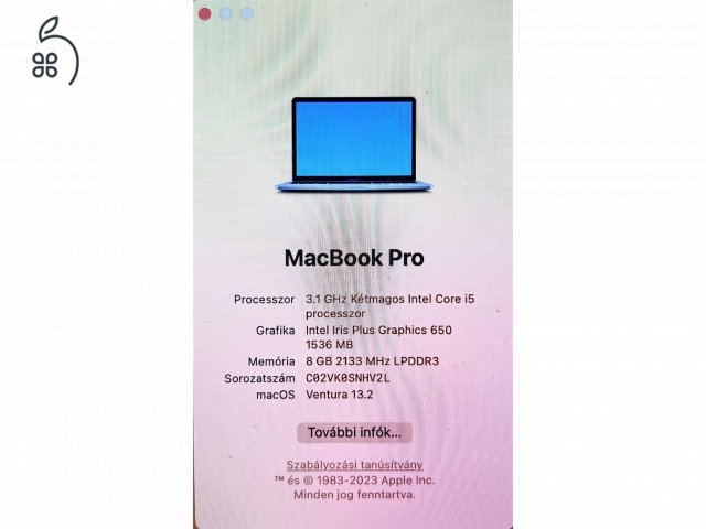 Apple Macbook PRO 2017 13