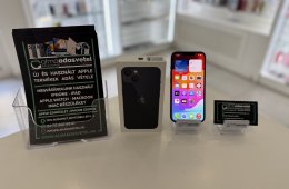 iPhone 13 128GB Fekete Független Újszerű/1-3 hónap gar./Akku 86%/p3799