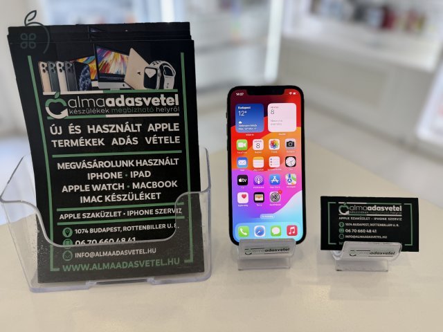 iPhone 12 Pro 128GB Független Újszerű/1-3 hónap gar./Akku 85%/p3802