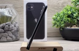 iPhone 11 Black 128GB 1 ÉV Garanciával Számlával Aksi 100%