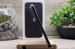 iPhone 11 Black 128GB 1 ÉV Garanciával Számlával Aksi 100%