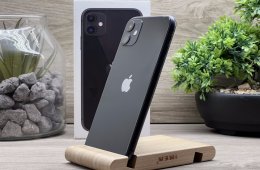 iPhone 11 Black 128GB 1 ÉV Garanciával Számlával